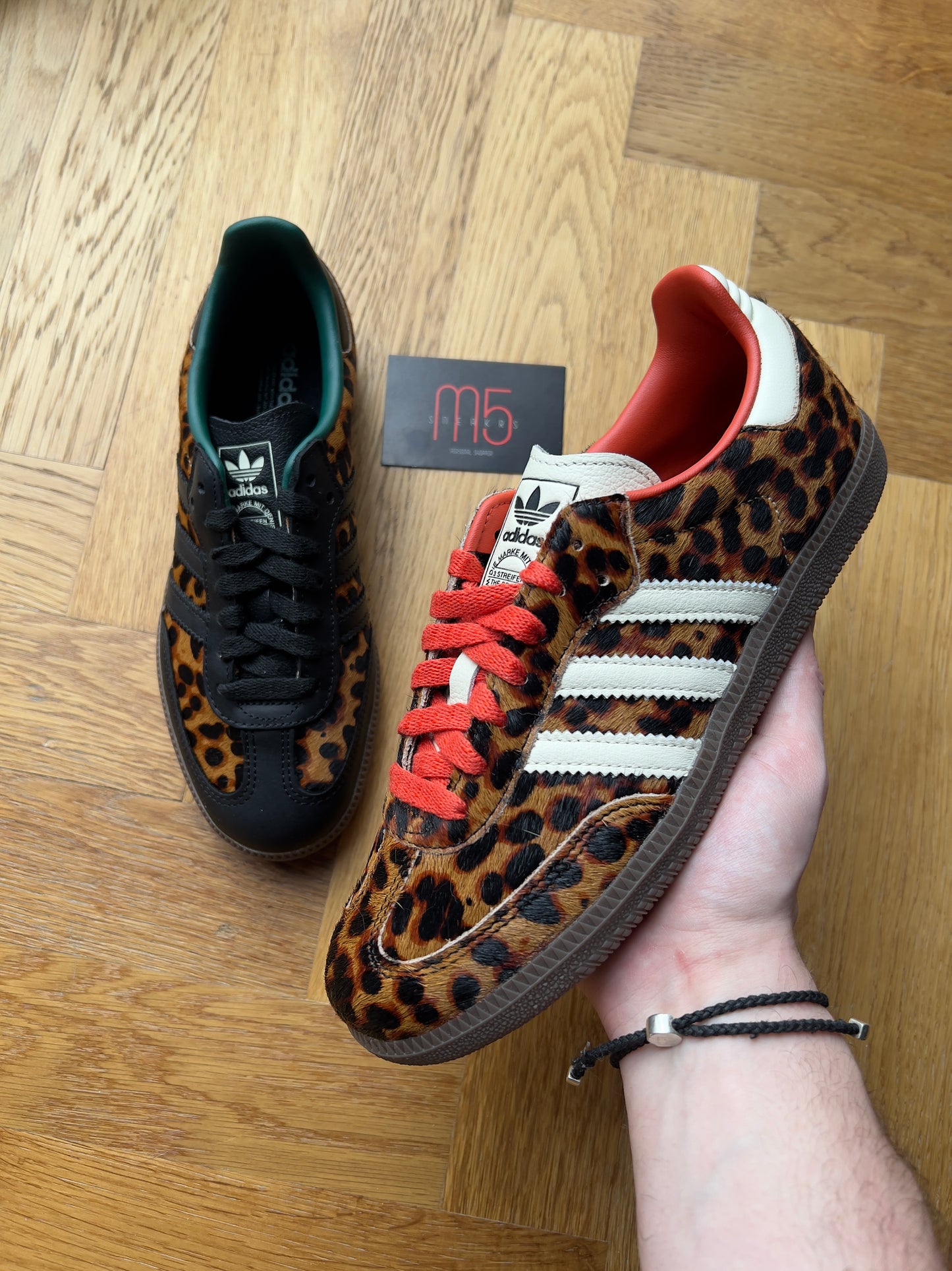 Adidas Samba OG Leapord ‘Pre-Loved Red’
